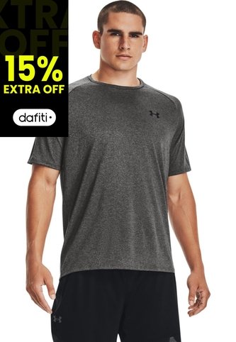 CAMISETAS GRIS HOMBRE TECH 2.0 SS TEE-G 1326413-090-Y81 Under Armour Under Armour