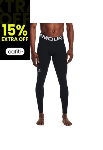 Leggings Hombre Negro CG ARMOUR LEGGING 1366075-001-N11 Under Armour Under Armour
