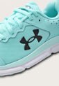 Tenis Running Verde Menta-Negro UNDER ARMOUR Charged Assert 10 de Under Armour