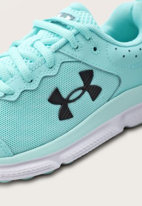 Tenis Running Verde Menta-Negro UNDER ARMOUR Charged Assert 10