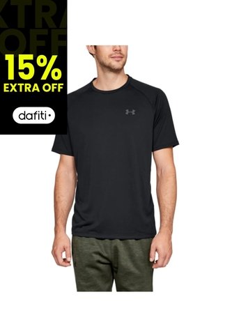 CAMISETA UNDER ARMOUR NEGRO HOMBRE UA TECH 2.0 SS TEE-B 1326413-002-N11 Under Armour Under Armour