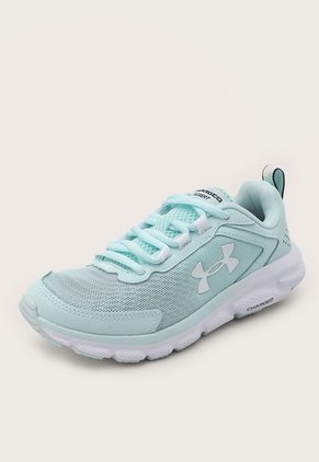 Tenis Running Celeste-Blanco UNDER ARMOUR Charged Assert 9
