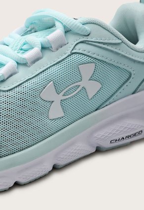 Tenis Running Celeste-Blanco UNDER ARMOUR Charged Assert 9