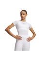 Camiseta Mujer Under Armour HEATGEAR ELITE SS Blanco Under Armour de Under Armour