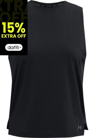 Esqueleto Rush Tank Mujer Negro 1368177-001-N11 Under Armour Under Armour