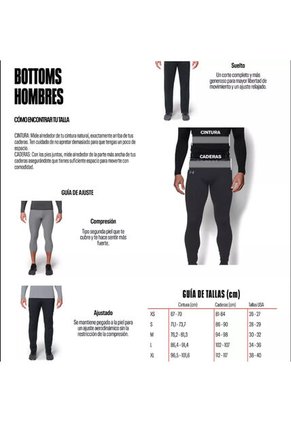 Pantalon Hombre UNDER ARMOUR HG ARMOUR LEGGINGS Gris Under Armour