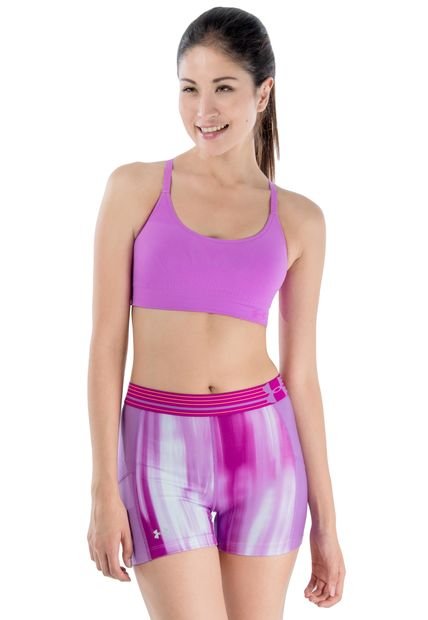 Top Under Armour Seamless Bra Purpura