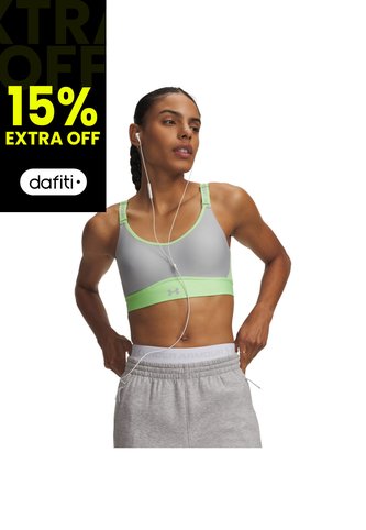 Sujetador Mujer Under Armour INFINITY MID 2.0 BRA Verde Under Armour Under Armour
