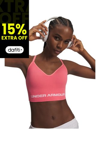 Sujetador Mujer UNDER ARMOUR VANISH SMLSS LOW BRA Rosado Under Armour Under Armour