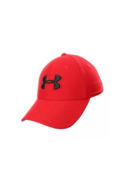 Gorra Rojo-Negro Under Armour Microthread Mesh