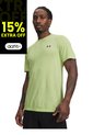 Camiseta Hombre UNDER ARMOUR VNSH SMLSS NVELTY SS Verde Under Armour de Under Armour