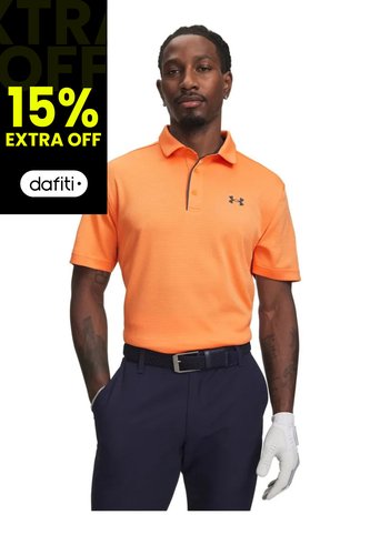 Camiseta Hombre UNDER ARMOUR TECH POLO Naranja Under Armour Under Armour