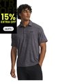 Camiseta Hombre UNDER ARMOUR PLAYOFF 3 PRNTD POLO Gris Under Armour de Under Armour