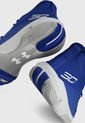 Tenis Basketball Azul-Gris UNDER ARMOUR SC 3 Zero IV de Under Armour