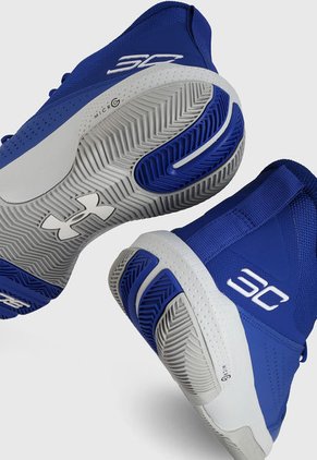 Tenis Basketball Azul-Gris UNDER ARMOUR SC 3 Zero IV