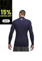 Camiseta Manga Larga Hombre Under Armour CG ARMOUR COMP MOCK Azul Under Armour de Under Armour