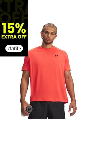 Camiseta Hombre Under Armour UA TECH 2.0 SS TEE Rojo Under Armour Under Armour
