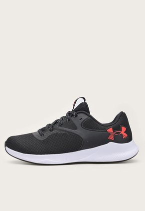 Tenis Training Negro-Blanco-Coral UNDER ARMOUR Charged Aurora 2