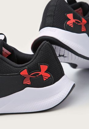 Tenis Training Negro-Blanco-Coral UNDER ARMOUR Charged Aurora 2