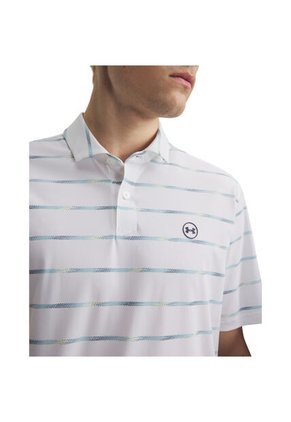 Camiseta Hombre Under Armour DRV CHLL PRNTED POLO Blanco Under Armour