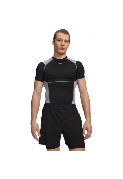 Camiseta Manga Corta Hombre Under Armour UA HG ELITE COMP SS Negro Under Armour