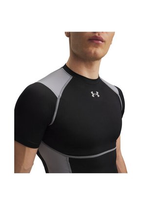 Camiseta Manga Corta Hombre Under Armour UA HG ELITE COMP SS Negro Under Armour