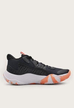 Tenis Basketball Negro-Salmón-Blanco UNDER ARMOUR Jet '23