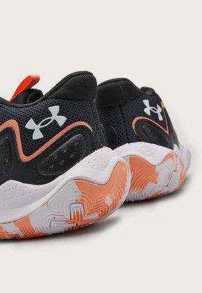 Tenis Basketball Negro-Salmón-Blanco UNDER ARMOUR Jet '23
