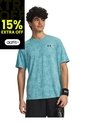 Camiseta Hombre UNDER ARMOUR UA TECH TEE PIXELATE Azul Under Armour de Under Armour