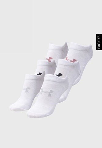 Medias X3 UNDER ARMOUR Essential No Shw Blanco Under Armour