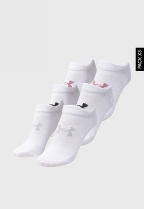 Medias X3 UNDER ARMOUR Essential No Shw Blanco