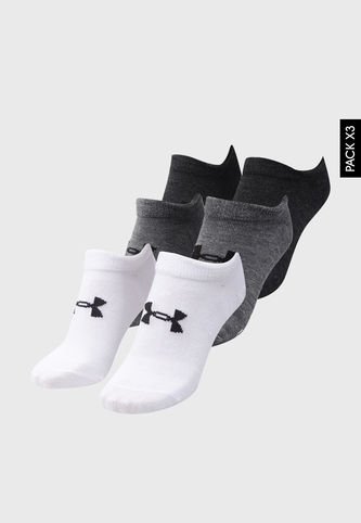 Medias Tobilleras x3 UNDER ARMOUR Essential No Shw Multicolor Under Armour
