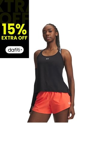 Camiseta Sin Mangas Mujer Under Armour VANSH RACERBACK TANK Negro Under Armour Under Armour