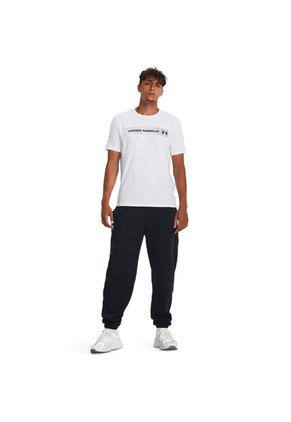 Camiseta Hombre Under Armour CAMO CHEST STRIPE SS Blanco Under Armour