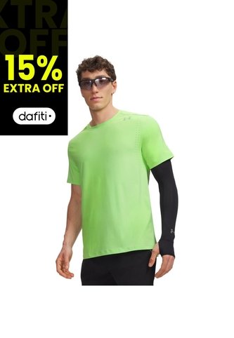 Camiseta Hombre Under Armour VELOCITI PRO SHRTSLV Verde Under Armour Under Armour