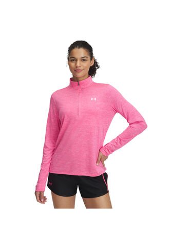 Buzo Mujer Under Armour TECH 1/2 ZIP TWIST Rosado Under Armour Under Armour