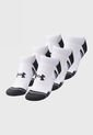 Medias X3 UNDER ARMOUR Blanco de Under Armour