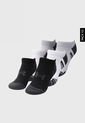 Media Tobillera x 3 Blanco-Gris-Negro UNDER ARMOUR de Under Armour