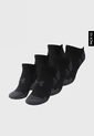 Medias Tobilleras x3 Negro-Gris UNDER ARMOUR Performance Tech de Under Armour