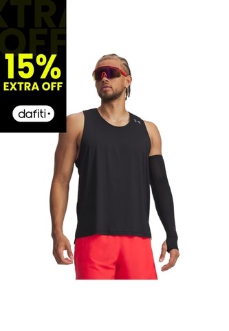 Camiseta Sin Mangas Hombre Under Armour VELOCITI PRO SINGLET Negro Under Armour Under Armour