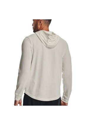 Hoodie Under Armour Project Rock Terry-Blanco