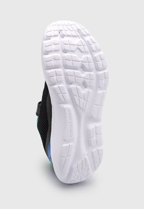 Tenis Running Negro-Azul-Verde Neón UNDER ARMOUR KIDS BPS Surge 3