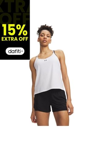 Camiseta Sin Mangas Mujer Under Armour VANSH RACERBACK TANK Blanco Under Armour Under Armour