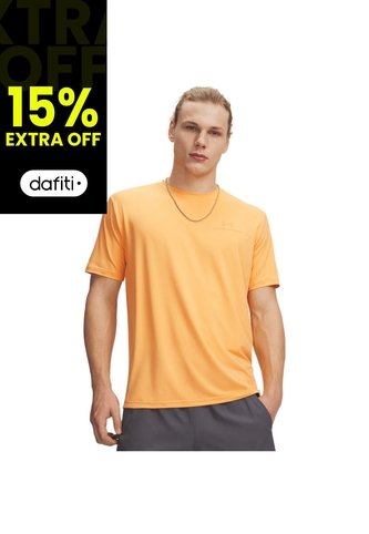 Camiseta Hombre Under Armour VANISH ENERGY SS Naranja Under Armour Under Armour