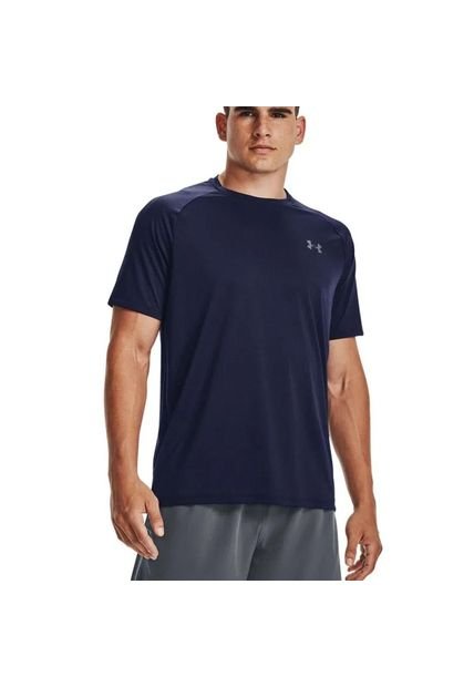 Camiseta Under Armour Tech™ 2.0 Textured Hombre-Azul