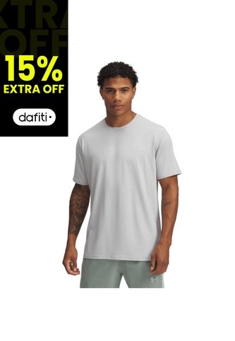 Camiseta Hombre Under Armour VANISH ENERGY SS Gris Under Armour Under Armour