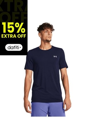 Camiseta Hombre Under Armour VANISH SEAMLESS SS Azul Under Armour Under Armour