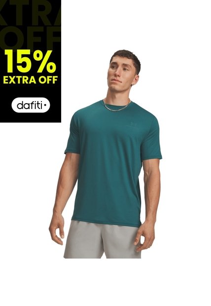 Camiseta Hombre Under Armour VANISH ENERGY SS Verde Under Armour