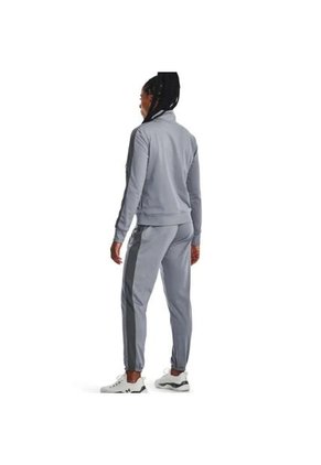 Sudadera Under Armour Tricot Tracksuit Mujer-Gris