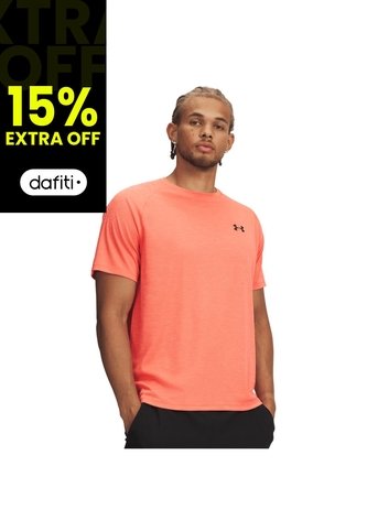 Camiseta Hombre Under Armour UA TECH TEXTURED SS Rojo Under Armour Under Armour
